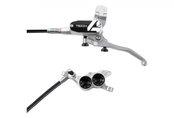 Frein Arrière Hope Tech 4 E4 Argent / Noir Durite Standard 3 Frein Arrière Hope Tech 4 E4 Argent / Noir Durite Standard