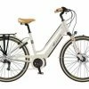 Vélo De Ville Électrique Granville E-Smooth 20 Shimano Altus 7V 400 Wh 700 Mm Blanc Ivoire 2022