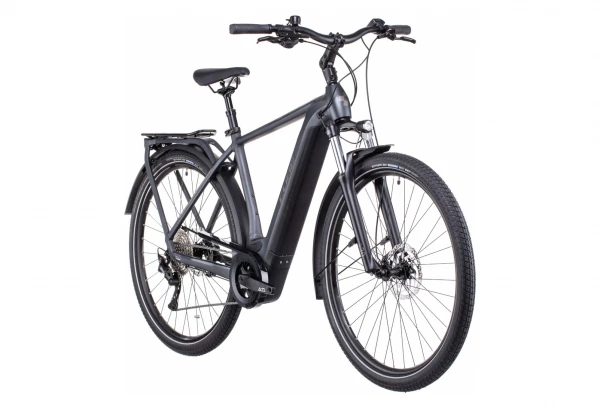 Vélo De Ville Électrique Cube Kathmandu Hybrid One 500 Shimano Deore 10V 500 Wh 700 Mm Gris Teak 2022 4 Vélo De Ville Électrique Cube Kathmandu Hybrid One 500 Shimano Deore 10V 500 Wh 700 Mm Gris Teak 2022 – Image 2