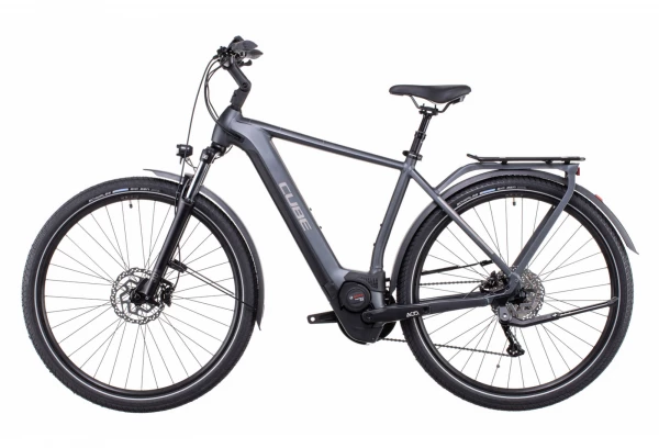 Vélo De Ville Électrique Cube Kathmandu Hybrid One 500 Shimano Deore 10V 500 Wh 700 Mm Gris Teak 2022 6 Vélo De Ville Électrique Cube Kathmandu Hybrid One 500 Shimano Deore 10V 500 Wh 700 Mm Gris Teak 2022 – Image 4