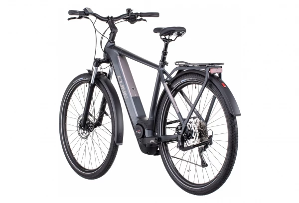 Vélo De Ville Électrique Cube Kathmandu Hybrid One 500 Shimano Deore 10V 500 Wh 700 Mm Gris Teak 2022 7 Vélo De Ville Électrique Cube Kathmandu Hybrid One 500 Shimano Deore 10V 500 Wh 700 Mm Gris Teak 2022 – Image 5