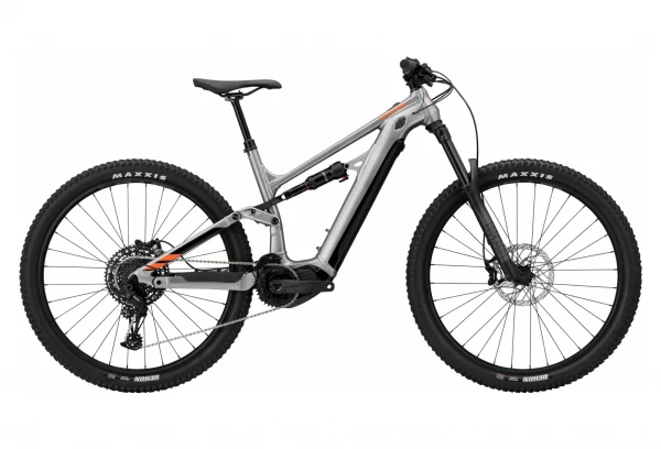 VTT Électrique Tout-Suspendu Cannondale Moterra Neo 4 Sram NX/SX Eagle 12V 630 Wh 29'' Gris Orange Impact 3 VTT Électrique Tout-Suspendu Cannondale Moterra Neo 4 Sram NX/SX Eagle 12V 630 Wh 29'' Gris Orange Impact