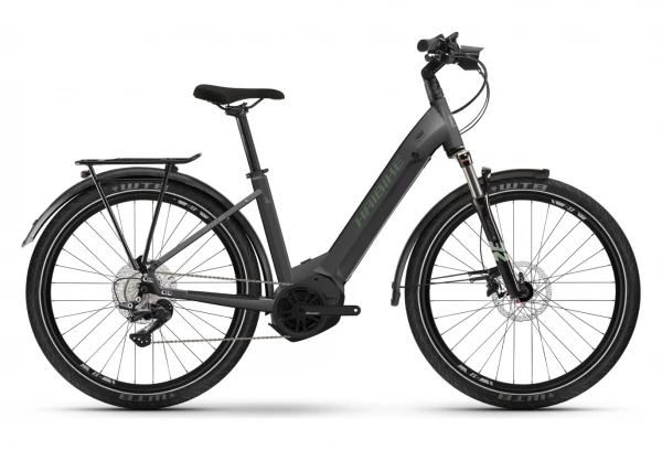 VTC Électrique Haibike Trekking 7 Low Shimano Deore 11V 630 Wh 27.5'' Gris Anthracite Olive 2022 3 VTC Électrique Haibike Trekking 7 Low Shimano Deore 11V 630 Wh 27.5'' Gris Anthracite Olive 2022