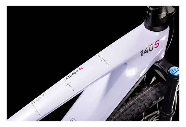 VTT Électrique Tout-Suspendu Cube Stereo Hybrid 140 HPC SL 750 29 Shimano Deore XT 12V 750 Wh 29'' Violet 2022 9 VTT Électrique Tout-Suspendu Cube Stereo Hybrid 140 HPC SL 750 29 Shimano Deore XT 12V 750 Wh 29'' Violet 2022 – Image 7