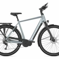 Vélo De Ville Électrique Gazelle Chamonix T10 HMS H Shimano Deore 10V 504 Wh 700 Mm Gris 2022