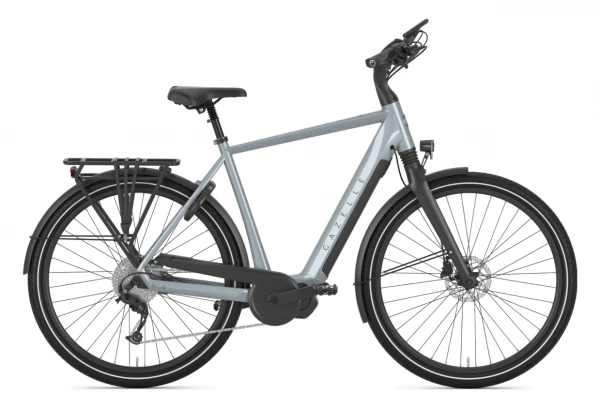 Vélo De Ville Électrique Gazelle Chamonix T10 HMS H Shimano Deore 10V 504 Wh 700 Mm Gris 2022 3 Vélo De Ville Électrique Gazelle Chamonix T10 HMS H Shimano Deore 10V 504 Wh 700 Mm Gris 2022