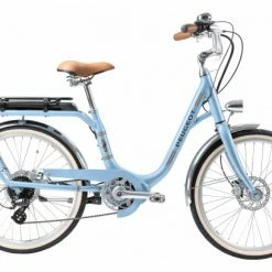 Vélo De Ville Électrique Peugeot ELC01 E-Legend Shimano Tourney/Altus 8V 400 Wh 26'' Bleu 2021