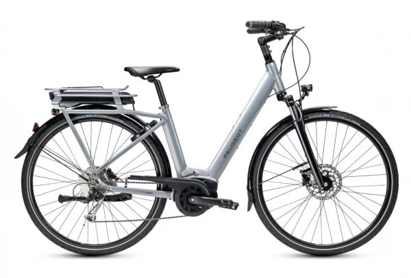 Vélo De Ville Électrique Peugeot EC01 D9 Plus Shimano Alivio 9V 500 Wh Gris Clair 2022 3 Vélo De Ville Électrique Peugeot EC01 D9 Plus Shimano Alivio 9V 500 Wh Gris Clair 2022