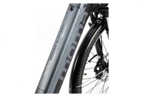 Vélo De Ville Electrique Moma Bikes Ebike-28 Shimano 7V Batterie 624Wh Gris Noir 5 Vélo De Ville Electrique Moma Bikes Ebike-28 Shimano 7V Batterie 624Wh Gris Noir – Image 3