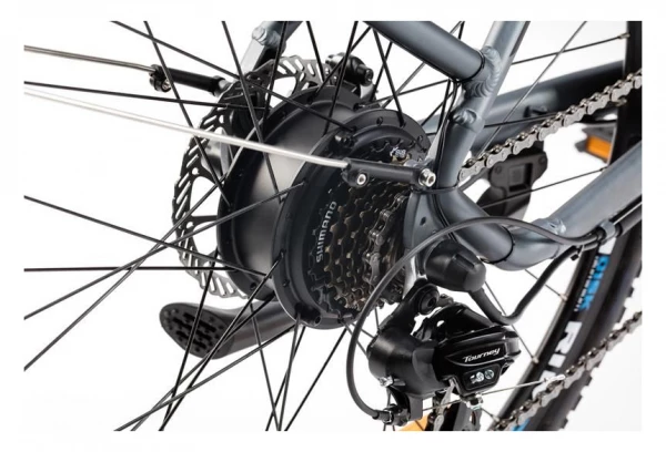 Vélo De Ville Electrique Moma Bikes Ebike-28 Shimano 7V Batterie 624Wh Gris Noir 6 Vélo De Ville Electrique Moma Bikes Ebike-28 Shimano 7V Batterie 624Wh Gris Noir – Image 4