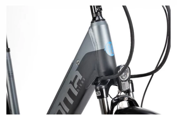 Vélo De Ville Electrique Moma Bikes Ebike-28 Shimano 7V Batterie 624Wh Gris Noir 8 Vélo De Ville Electrique Moma Bikes Ebike-28 Shimano 7V Batterie 624Wh Gris Noir – Image 6