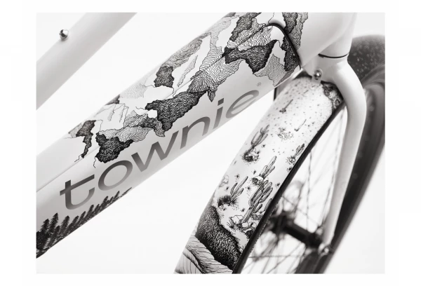 Vélo De Ville Électrique Electra Townie Path Go! 10D Equipped Step-Thru Shimano Deore 10V 500 Wh 27.5'' Blanc Pearl 2021 4 Vélo De Ville Électrique Electra Townie Path Go! 10D Equipped Step-Thru Shimano Deore 10V 500 Wh 27.5'' Blanc Pearl 2021 – Image 2