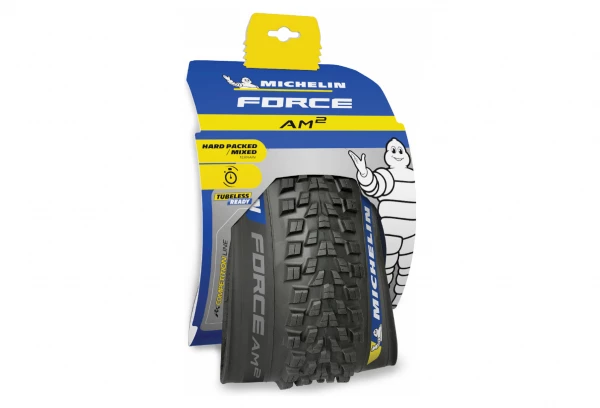 Pneu VTT Michelin Force AM2 Competition Line 29'' Tubeless Ready Souple Gravity Shield GUM-X E-Bike Ready 4 Pneu VTT Michelin Force AM2 Competition Line 29'' Tubeless Ready Souple Gravity Shield GUM-X E-Bike Ready – Image 2