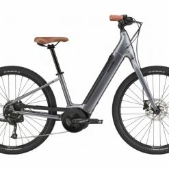 Vélo De Ville Électrique Cannondale Adventure Neo 4 650b Shimano 9V 400Wh Gris