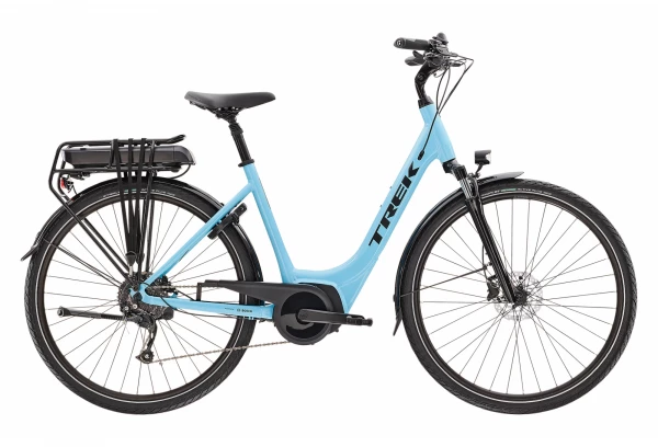 Vélo De Ville Électrique Trek Verve+ 2 Lowstep Bosch 500wh Shimano Altus 9V Azure 2021 3 Vélo De Ville Électrique Trek Verve+ 2 Lowstep Bosch 500wh Shimano Altus 9V Azure 2021