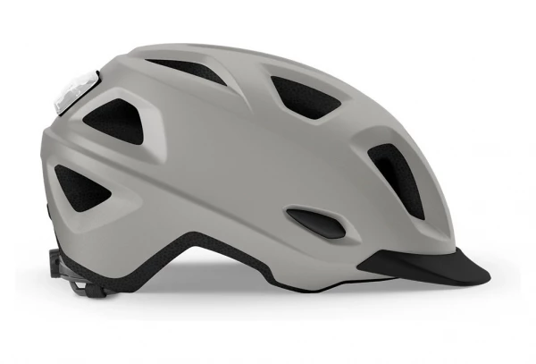 Casque Urban Met Mobilite Gris Mat 4 Casque Urban Met Mobilite Gris Mat – Image 2