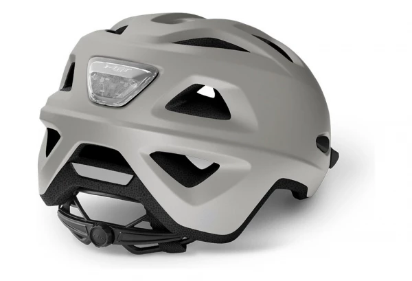 Casque Urban Met Mobilite Gris Mat 5 Casque Urban Met Mobilite Gris Mat – Image 3