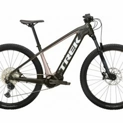 VTT Électrique Semi-Rigide Trek Powerfly 5 Shimano Deore XT 12V 625 Wh 29'' Noir / Or Rose 2022
