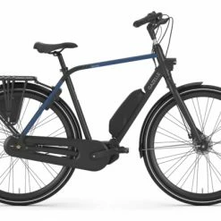 Vélo De Ville Électrique Gazelle Citygo C7 HMS H28 T7 Shimano Nexus 7V 418 Wh Noir/Bleu 2021