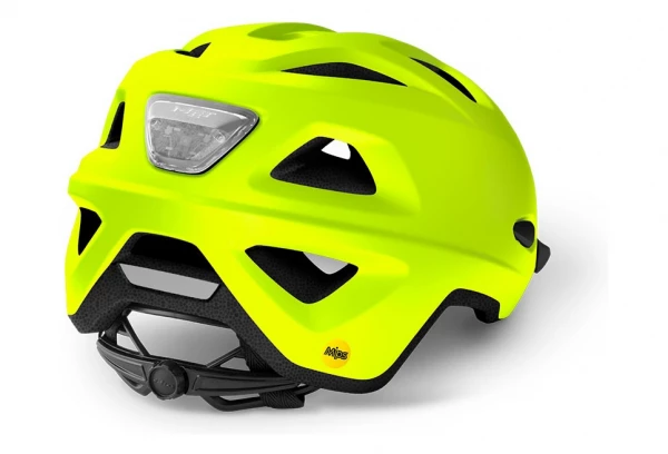 Casque Urban Met Mobilite Mips Mat Jaune Fluo 2022 Noir 5 Casque Urban Met Mobilite Mips Mat Jaune Fluo 2022 Noir – Image 3
