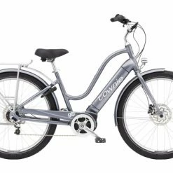 Vélo De Ville Électrique Electra Townie Path Go! 5i Shimano Nexus 5V 500 Wh 27.5'' Gris Holographic 2020