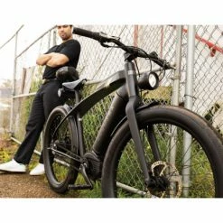 Beach Cruiser Électrique Electra Café Moto Go! Single Speed Enviolo Trekking 26'' Plus 2019 Noir Mat -Tout le Vélo Électrique Soldes unnamed file 4067