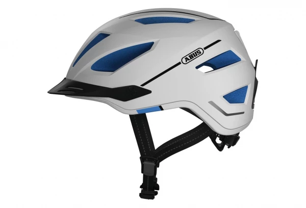 Casque Abus Pedelec 2.0 Blanc Bleu 2 Casque Abus Pedelec 2.0 Blanc Bleu