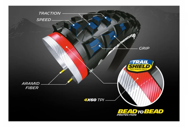 Pneu VTT Michelin Wild AM Performance Line 26'' Tubeless Ready Souple 5 Pneu VTT Michelin Wild AM Performance Line 26'' Tubeless Ready Souple – Image 3