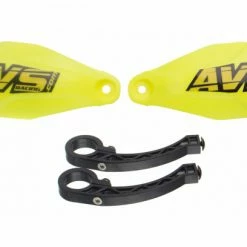 Protège Mains AVS BASIC (patte Plastique) Jaune Fluo