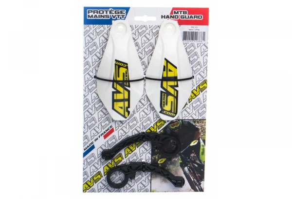 Protège Mains AVS BASIC (patte Plastique) Blanc 4 Protège Mains AVS BASIC (patte Plastique) Blanc – Image 2
