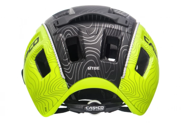 Casque Casco MTB E Noir/ Jaune Fluo 8 Casque Casco MTB E Noir/ Jaune Fluo – Image 7