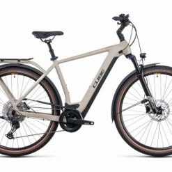 Vélo De Ville Électrique Cube Kathmandu Hybrid Pro 625 Shimano Deore 11V 625 Wh 700 Mm Beige Desert 2022