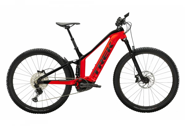 VTT Électrique Tout-Suspendu Trek Powerfly FS 7 Shimano SLX XT 12V 625 Wh 29'' Rouge Radioactive 2022 3 VTT Électrique Tout-Suspendu Trek Powerfly FS 7 Shimano SLX XT 12V 625 Wh 29'' Rouge Radioactive 2022