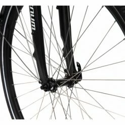 Vélo De Ville Électrique Mixte Bicyklet Claude Shimano Tourney 7V 500 Wh 700 Mm Bleu Nuit Mat Marron -Tout le Vélo Électrique Soldes unnamed file 447