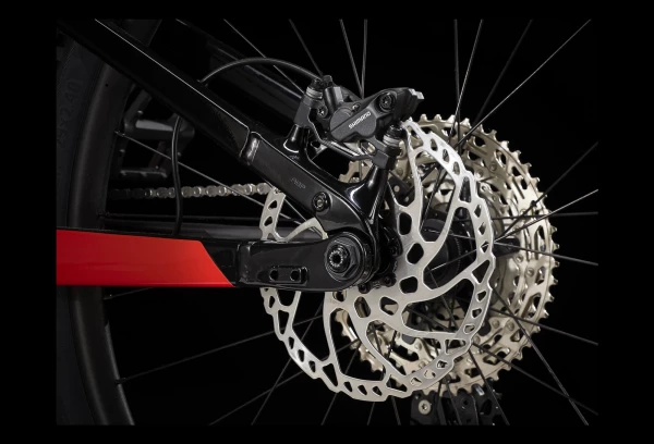 VTT Électrique Tout-Suspendu Trek Powerfly FS 7 Shimano SLX XT 12V 625 Wh 29'' Rouge Radioactive 2022 9 VTT Électrique Tout-Suspendu Trek Powerfly FS 7 Shimano SLX XT 12V 625 Wh 29'' Rouge Radioactive 2022 – Image 7