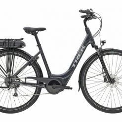 Vélo De Ville Électrique Trek Verve+ 1 Lowstep Shimano Altus 8V 500 Wh 700 Mm Noir 2022