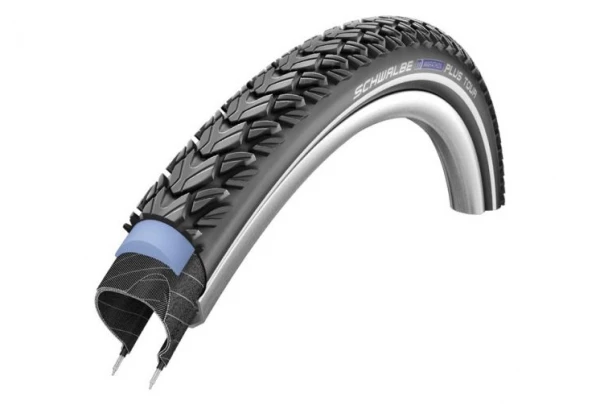 Pneu Schwalbe Marathon Plus Tour 700 Mm Tubetype Rigide SmartGuard Addix Performance Flancs Reflex E-Bike E-25 3 Pneu Schwalbe Marathon Plus Tour 700 Mm Tubetype Rigide SmartGuard Addix Performance Flancs Reflex E-Bike E-25