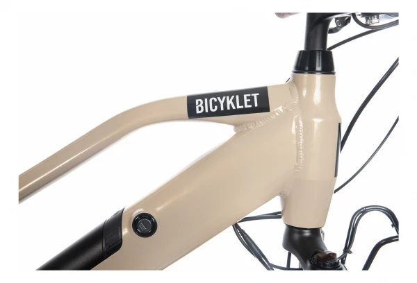 Vélo De Ville Électrique Bicyklet Camille Shimano Acera/Altus 8V 504 Wh 700 Mm Beige Ivoire 10 Vélo De Ville Électrique Bicyklet Camille Shimano Acera/Altus 8V 504 Wh 700 Mm Beige Ivoire – Image 8