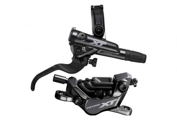 Frein Arrière Shimano XT M8120 4 Pistons Métal Ventilé J-Kit (sans Disque) 170cm I-Spec EV Noir 3 Frein Arrière Shimano XT M8120 4 Pistons Métal Ventilé J-Kit (sans Disque) 170cm I-Spec EV Noir