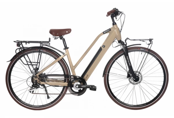 Vélo De Ville Électrique Bicyklet Camille Shimano Acera/Altus 8V 504 Wh 700 Mm Beige Ivoire 13 Vélo De Ville Électrique Bicyklet Camille Shimano Acera/Altus 8V 504 Wh 700 Mm Beige Ivoire – Image 11