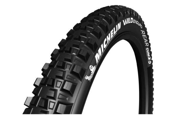 Pneu Arrière Michelin Wild Enduro Gum-X Tubeless Ready 27.5'' Souple Noir 3 Pneu Arrière Michelin Wild Enduro Gum-X Tubeless Ready 27.5'' Souple Noir