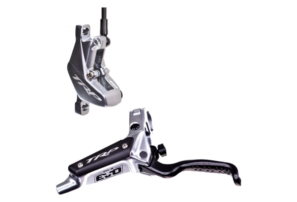 Frein Arrière TRP DH-R Evo 4 Pistons 1900mm (sans Disque) Argent 3 Frein Arrière TRP DH-R Evo 4 Pistons 1900mm (sans Disque) Argent