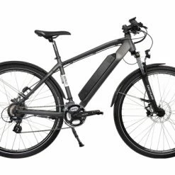 VTC Électrique Bicyklet Joseph Shimano Altus 7V 417 Wh 700 Mm Noir Gris